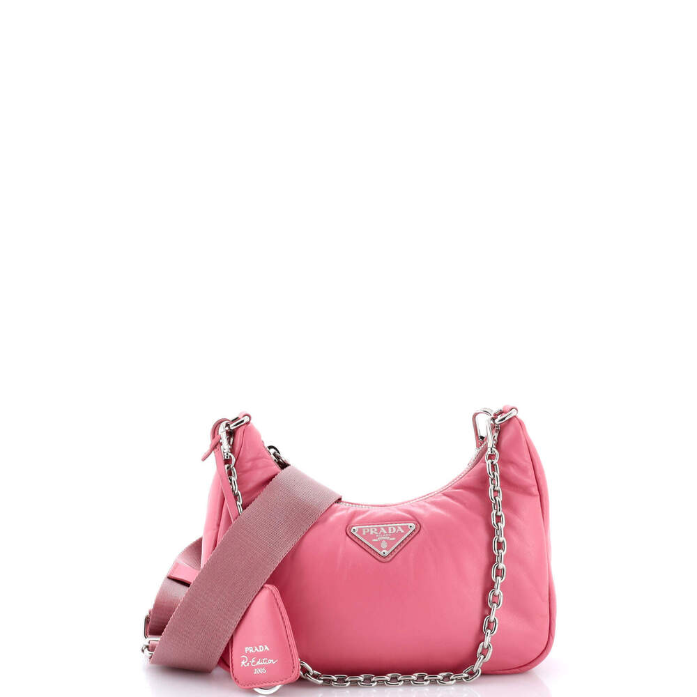 Prada Small Re-Edition 2005 Shoulder Bag Nappa Leather